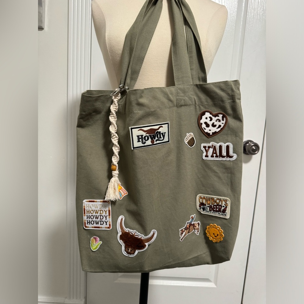 Cute country tote bag!